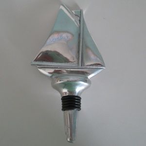 Sailboat bottle stopper